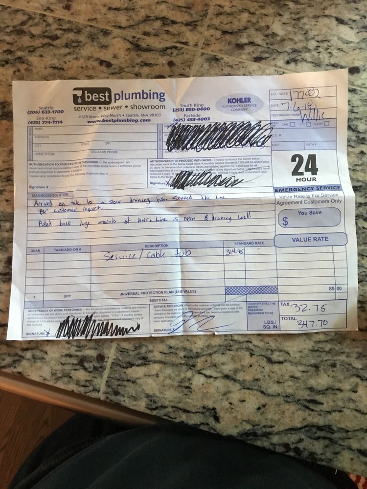 Slide of Best Plumbing