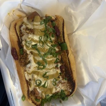 Tree Hugger - Plant Based Kitchen - Chili dog - Vegan Near Me - Riverside, Missouri