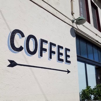 Rose Park Coffee Roasters - Rose Park Roaster's coffee sign - Coffee & Tea Near Me - Long Beach, California