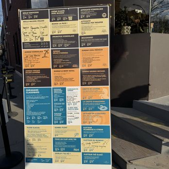 Iconoglace - Exterior menu board - Ice Cream & Frozen Yogurt Near Me - Montreal, Quebec Iconoglace - Exterior menu board - Ice Cream & Frozen Yogurt Near Me - Montreal, Quebec
