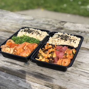 Seattle Fish Guys - Sweet Salmon, Scallop, Seaweed Salad & Spicy Salmon, Shoyu Tuna, Squid Salad - Seafood Markets Near Me - Seattle, Washington Seattle Fish Guys - Sweet Salmon, Scallop, Seaweed Salad & Spicy Salmon, Shoyu Tuna, Squid Salad - Seafood Markets Near Me - Seattle, Washington
