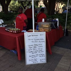 Peirre's Cajun Creations - Menu at Farmers Market, downtown.