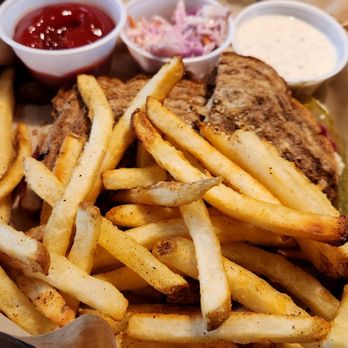 MacKenzie River Pizza Co. - a basket of french fries - Pizza Near Me - Missoula, Montana