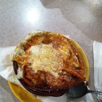 La Creperia Cafe - French Onion Soup. This might be the best thing on the menu. - Coffee & Tea Near Me - Tampa, Florida La Creperia Cafe - French Onion Soup. This might be the best thing on the menu. - Coffee & Tea Near Me - Tampa, Florida