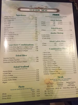 Menu photo 7 Red River Seafood and Steakhouse Pineville, LA