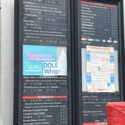 Cone Corral - Menu