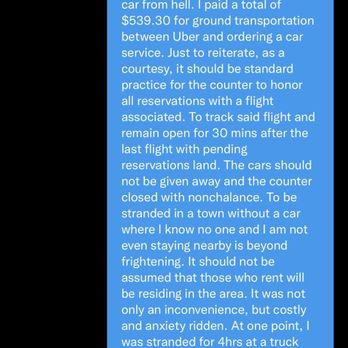 National Car Rental - And I tweeted again days later after they acknowledged my tweet but never got back with me - Car Rental Near Me - Pittsburgh, Pennsylvania National Car Rental - And I tweeted again days later after they acknowledged my tweet but never got back with me - Car Rental Near Me - Pittsburgh, Pennsylvania