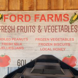 Ford Farms Fruitstand - Another sign