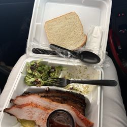 BBQ On The BRAZOS - 2 meat plate