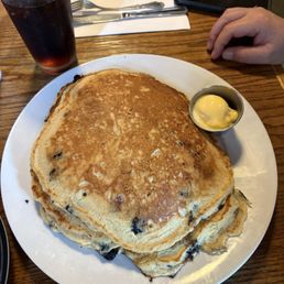 Blueberry pancakes ,3 was enough for days !