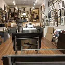 Merwin's Art Shop - Walking in