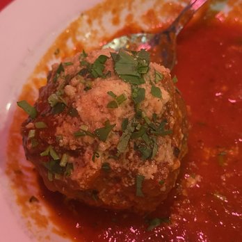 GP's Restaurant - 1/2 Meatballs (ONE) PERFECT - Italian Near Me - Guttenberg, New Jersey