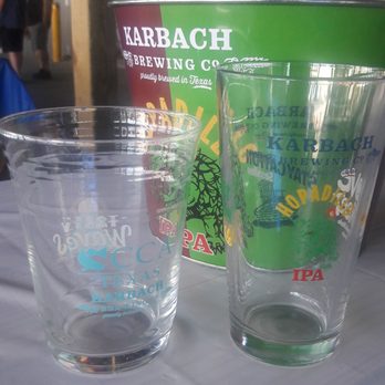 Karbach Brewing - Commemorative  glasses so they said. Lol. - Venues & Event Spaces Near Me - Houston, Texas
