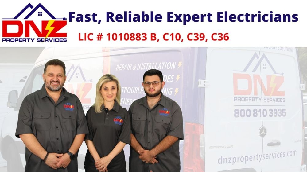 Slide of DNZ Electrical Services