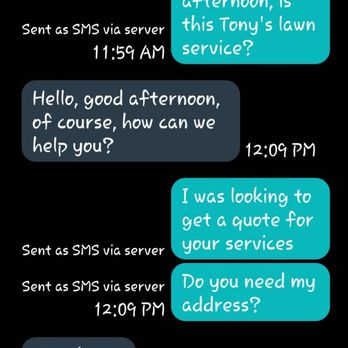 Reyes Landscaping - Conversation proof listed in review above - Lawn Services Near Me Reyes Landscaping - Conversation proof listed in review above - Lawn Services Near Me