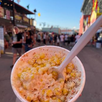 Wisconsin State Fair - Mexican Elotes at El Jefe - Festivals Near Me - West Allis, Wisconsin