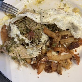 Salt and Pepper and Sugar Too - Cowboy eggs with corn pancakes a true showstopper!! - New American Near Me - Wilton, Maine Salt and Pepper and Sugar Too - Cowboy eggs with corn pancakes a true showstopper!! - New American Near Me - Wilton, Maine