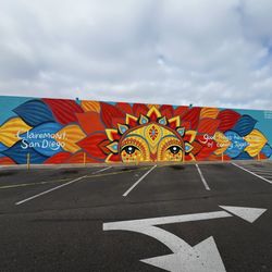 Balboa Crest Shopping Center - New Mural