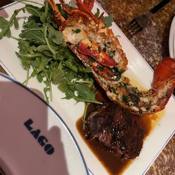 Lago - Filet and Half Lobster - Italian Near Me - Las Vegas, Nevada