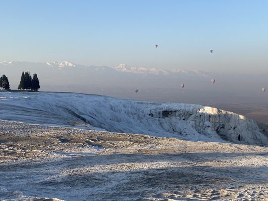 Travertines of Pamukkale by null