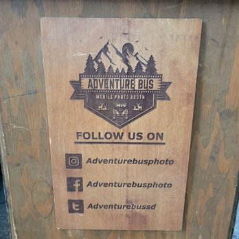 Adventure Bus - Photo Booth Rentals Near Me - El Cajon, California