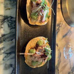 Hamachi Tostada