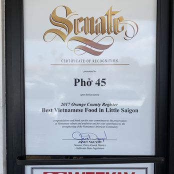Pho 45 - Vietnamese Near Me - La Mirada, California Pho 45 - Vietnamese Near Me - La Mirada, California