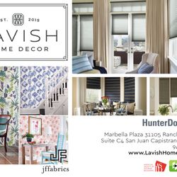 Lavish Home Decor - Hunter Douglas Window Coverings