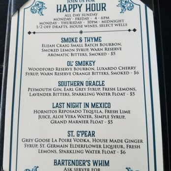 The Gas Lantern Drinking Company - Happy hour menu - Beer, Wine & Spirits Near Me - Boise, Idaho