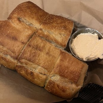 Lure Fish House - Sourdough bread with butter - Seafood Near Me - Porter Ranch, California Lure Fish House - Sourdough bread with butter - Seafood Near Me - Porter Ranch, California