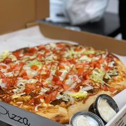Hanford Country Market - Taco pizza! An optional choice, delicious!