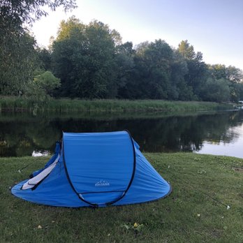 Apple River Hideaway - Tent and river - Campgrounds Near Me - Somerset, Wisconsin Apple River Hideaway - Tent and river - Campgrounds Near Me - Somerset, Wisconsin