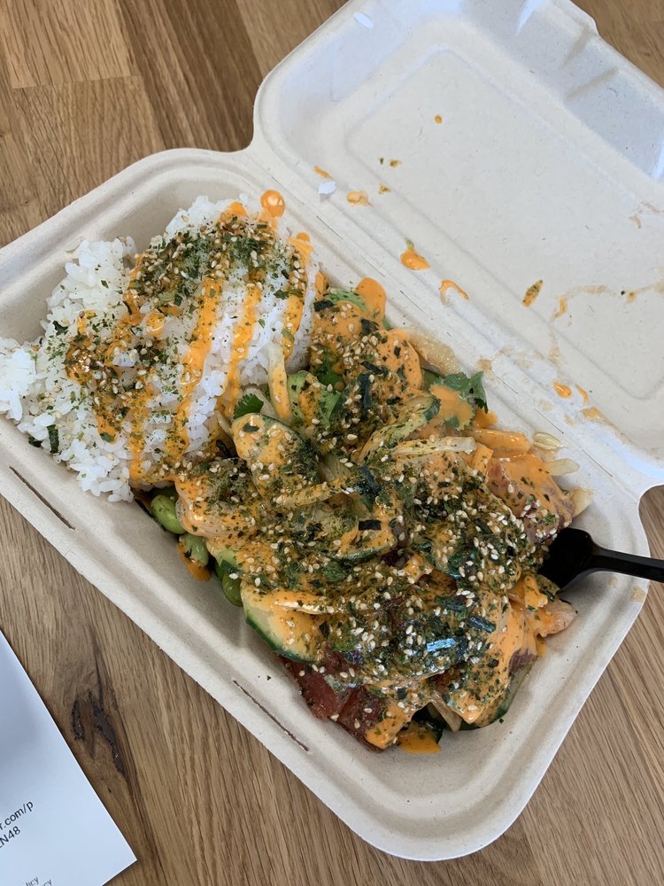 Joy Poke Order Food Online Poke Southwest Portland Beaverton