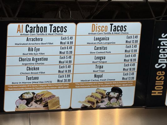 Menu photo 3 Tacos El Carbon Little Rock, AR Menu photo 3 Tacos El Carbon Little Rock, AR