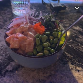 Ostras - Poke Salmon Bowl - Asian Fusion Near Me - Des Plaines, Illinois
