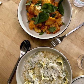 Misi - Spinach and Mascarpone Filled Tortelli Mezze Rigatoni - Italian Near Me - Brooklyn, New York Misi - Spinach and Mascarpone Filled Tortelli Mezze Rigatoni - Italian Near Me - Brooklyn, New York
