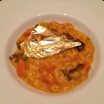 Sketch - Saffron risotto with gold leaf - French Near Me - London, XGL