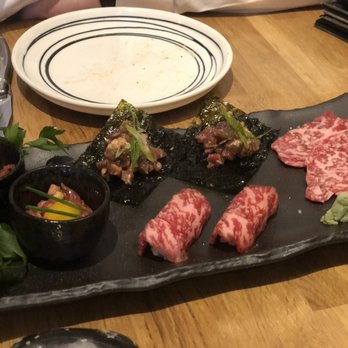 Kokkaku - Wagyu 4 ways (2 portions) - New American Near Me - Seattle, Washington Kokkaku - Wagyu 4 ways (2 portions) - New American Near Me - Seattle, Washington