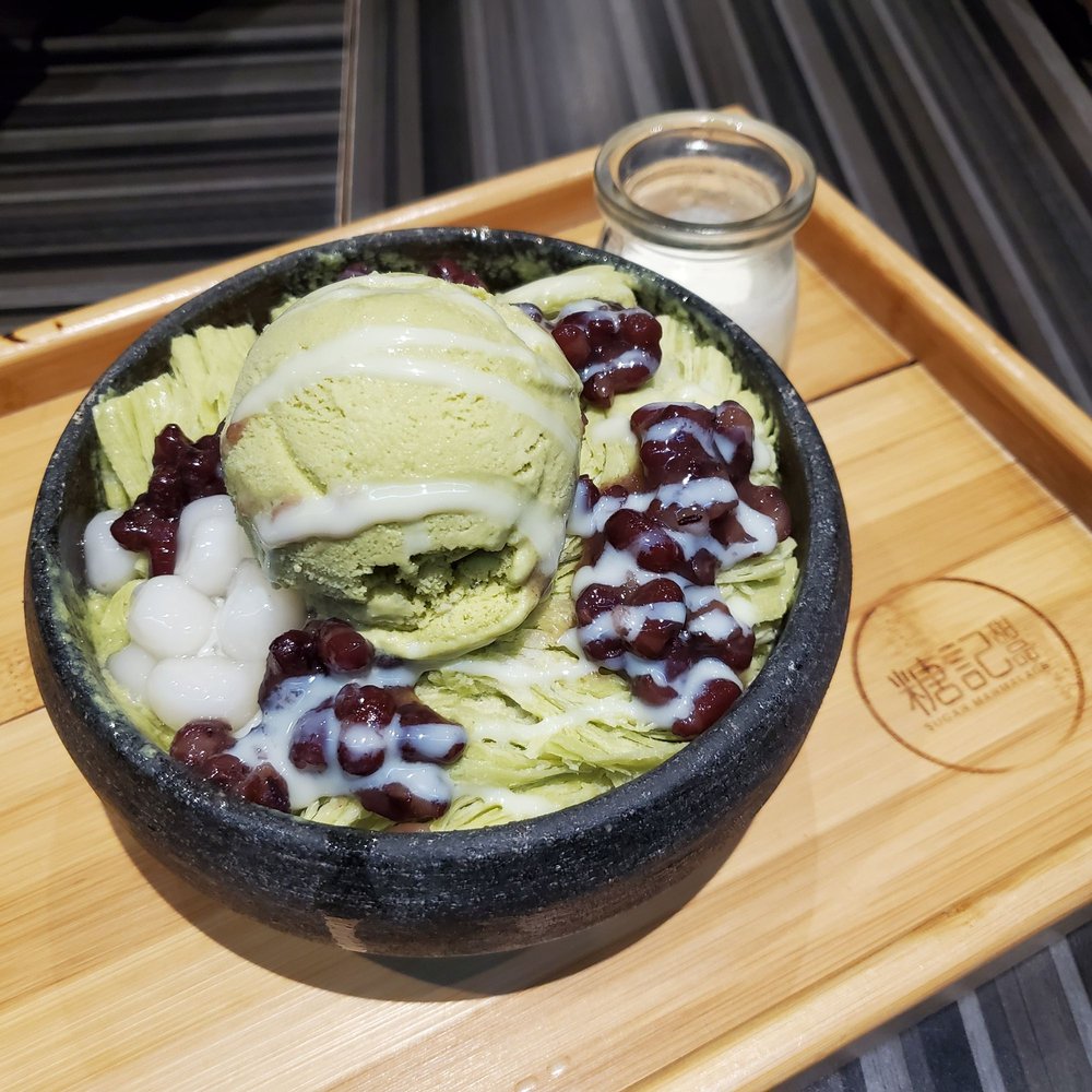 Sugar Marmalade - TS3 Green Tea & Red Bean Taiwanese Shaved Ice - $10.99 - Desserts Near Me - Toronto, Ontario Sugar Marmalade - TS3 Green Tea & Red Bean Taiwanese Shaved Ice - $10.99 - Desserts Near Me - Toronto, Ontario