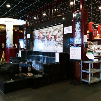 Forbidden City Restaurant - a fountain in the middle of the restaurant - Chinese Near Me - Chattanooga, Tennessee