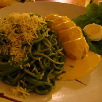 El Rocoto - Tallarin verde with papas al la huancaina - Peruvian Near Me - Cerritos, California El Rocoto - Tallarin verde with papas al la huancaina - Peruvian Near Me - Cerritos, California