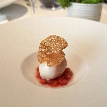 Le Bernardin - Rhubarb - French Near Me - New York, New York Le Bernardin - Rhubarb - French Near Me - New York, New York