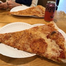 When your slice needs 2 plates!!