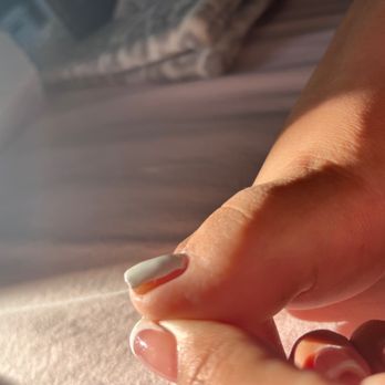 Sparkle Nails n Spa - literally missing paint on the side - Nail Salons Near Me - Vista, California Sparkle Nails n Spa - literally missing paint on the side - Nail Salons Near Me - Vista, California