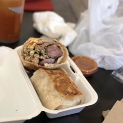 Ribeye burrito