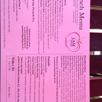 Jam Bistro - Lunch Menu - American Near Me - Rehoboth Beach, Delaware Jam Bistro - Lunch Menu - American Near Me - Rehoboth Beach, Delaware