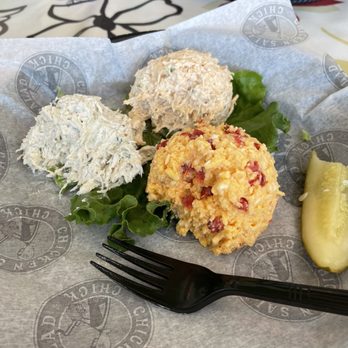 Chicken Salad Chick - Lemon and basil Kickin kay lynn Pimento cheese - Sandwiches Near Me - Hurst, Texas