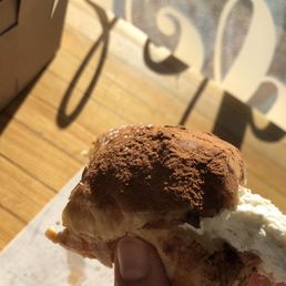 Tiramisu donut. Mmmmm creamy