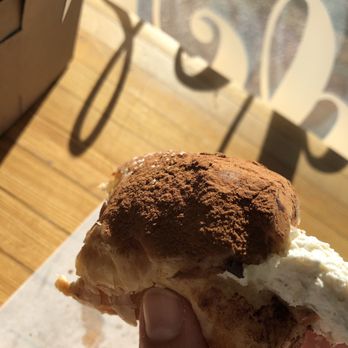 Doe Donuts - Tiramisu donut. Mmmmm creamy - Donuts Near Me - Portland, Oregon