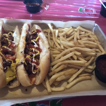 La Botana Tacos - Sonoran dogs were good and so were the fries - Tacos Near Me - Tucson, Arizona La Botana Tacos - Sonoran dogs were good and so were the fries - Tacos Near Me - Tucson, Arizona